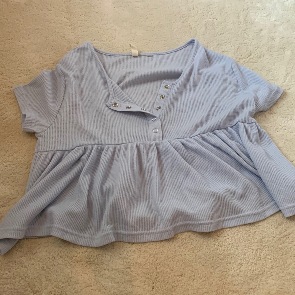 pacsun babydoll top